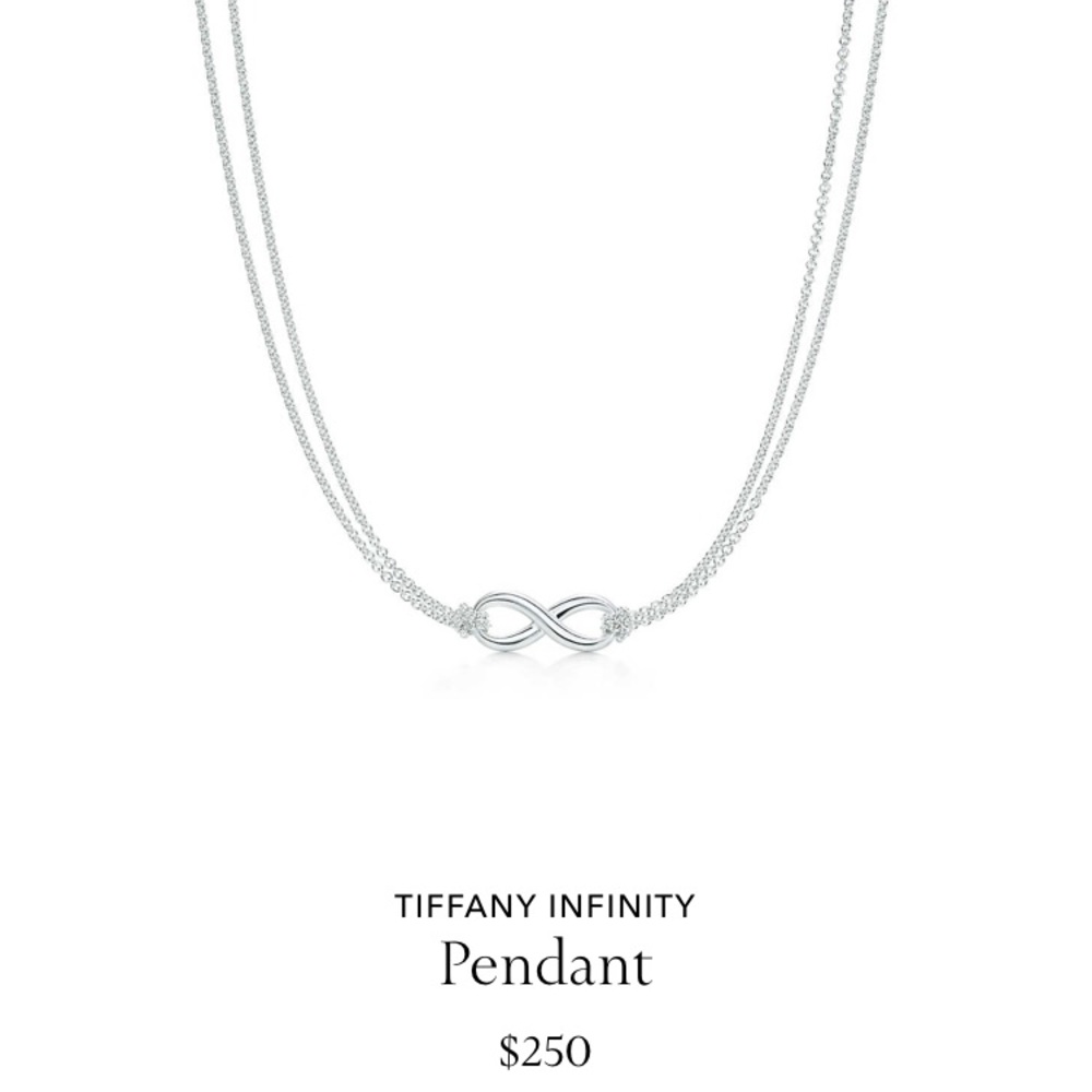Tiffany & Co. Infinity Pendant Necklace